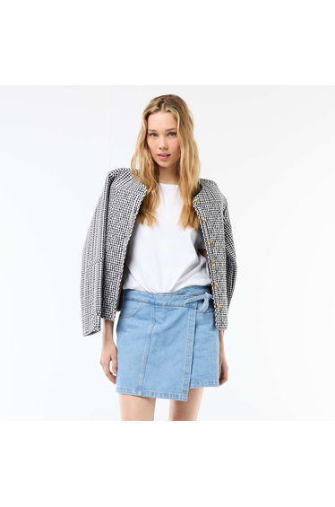 Denim Skort BLUE