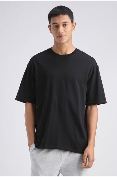 Relaxed Crew Neck Lounge Top