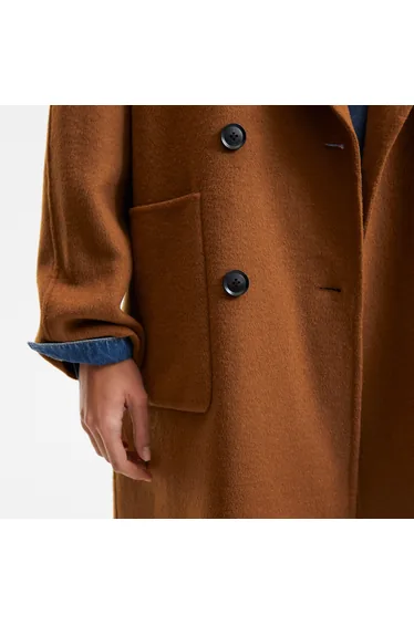Signatures Martial Oversize Coat in Wool Mix