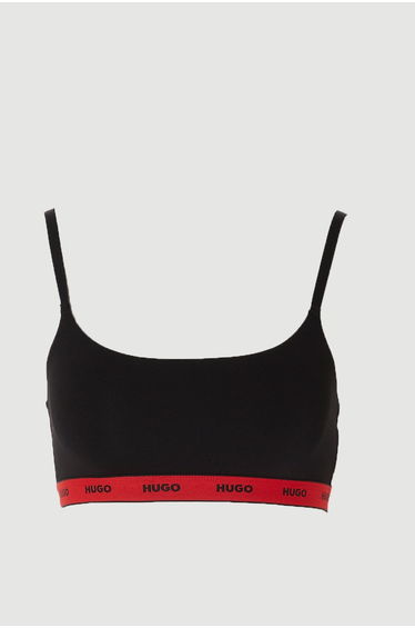 Hugo Twin X 2 Bralette Stripe Black