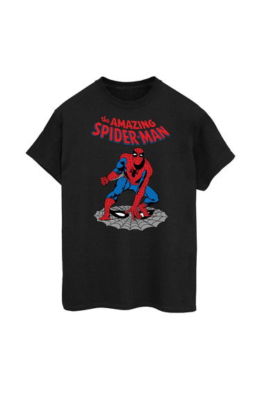 The Amazing Spider-Man Boys Cotton T-Shirt - Black