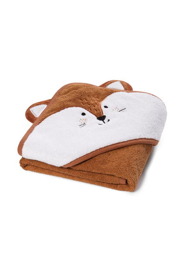Serge the Fox Organic Cotton Bath Cape
