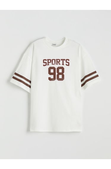 Girls' Printed Crewneck T-Shirt