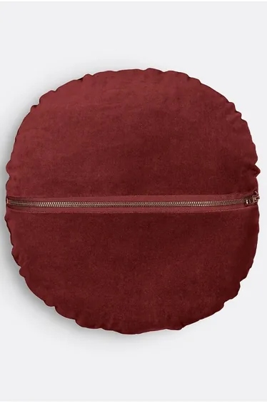 Velvet Round Velvet Cushion