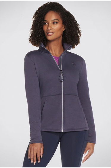 Skechers Gosnuggle Jacket Graystone