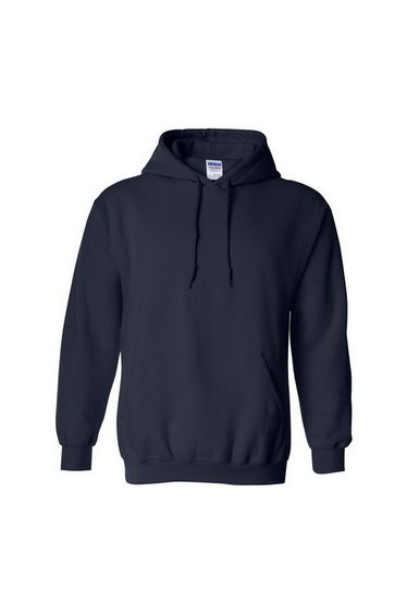 Gildan Heavy Blend Adult Unisex Hooded Sweatshirt / Hoodie - Navy