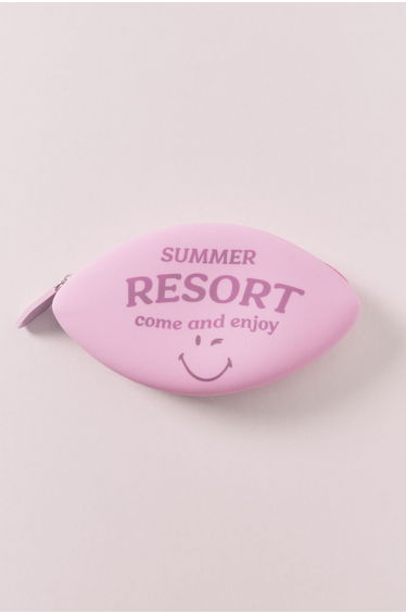 Lilac silicone purse SmileyWorld®