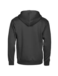 Tee Jays Urban Hooded Full Zip Hoodie - Black - 1