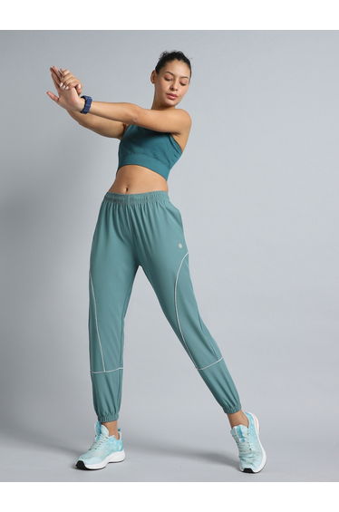 Women Teal Dance Off Joggers