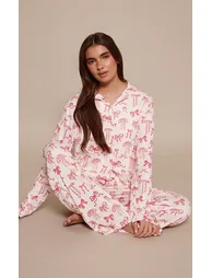 بيجامة بريتي ليتل ثينق متعدد الألوان - 1