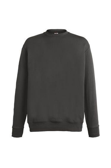 Fruit of the Loom Mens Lightweight Drop Shoulder Sweatshirt - Light Graphite