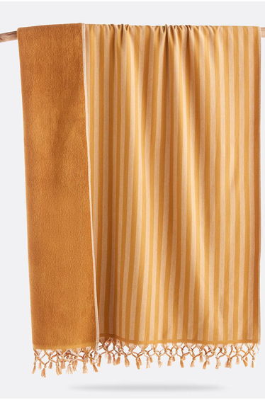 Ischia 100% Cotton Terry Reversible XL Fouta Towel