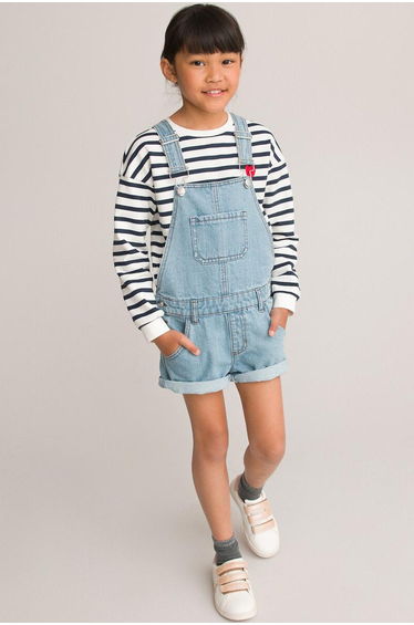 Denim Short Dungarees