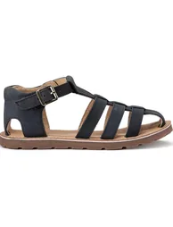 Kids Vegetable Tanned Leather Sandals