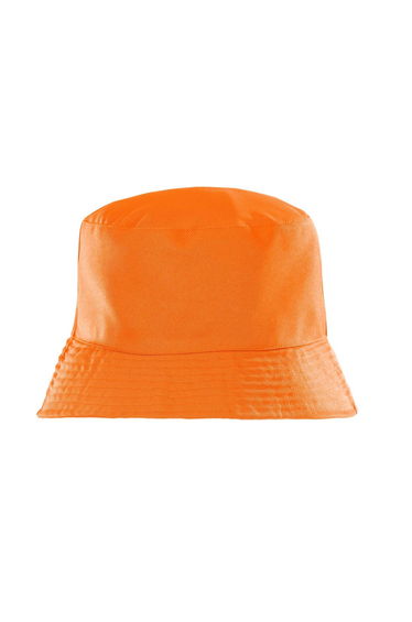 Result Recycled Unisex Adult Reversible Bucket Hat - Orange/White