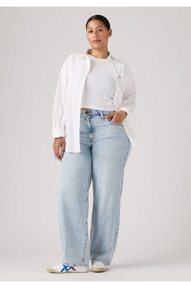 Baggy Dad Jeans in Mid Rise