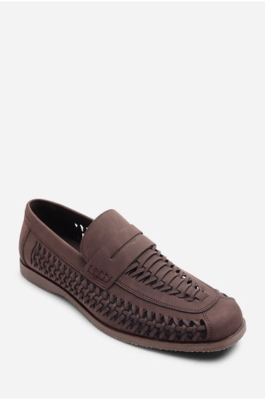 Colby Weave Slip on Loafers