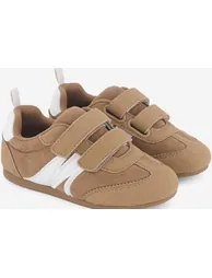 Two-tone Low-top Sneakers BEIGE