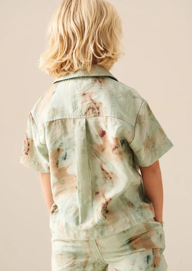 Teddy Tie Dye Print Shirt - 2