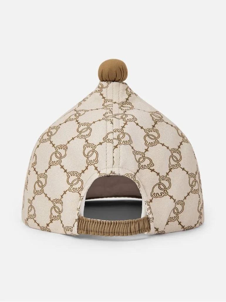 Unisex Printed Soft Brim Cap - 1