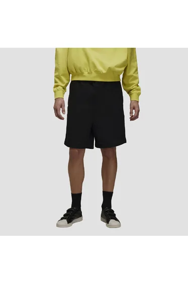 شورت برمودا واي 3 أسود بقصة مستقيمة