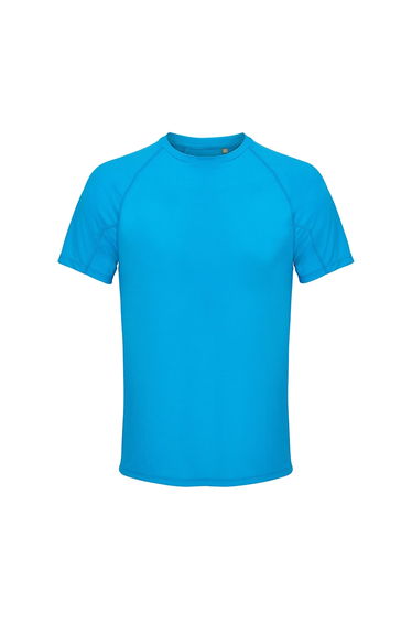 SOLS Unisex Adult Performance Ripstop T-Shirt - Aqua