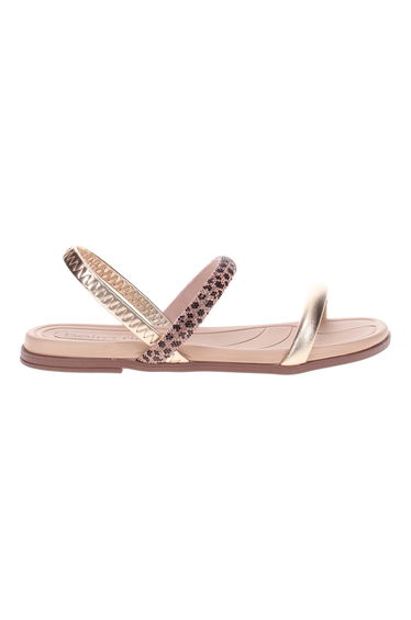 Cross Strap Flat Sandals