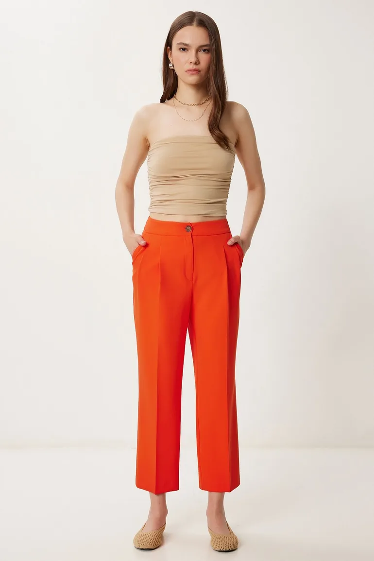 womens pants high waisted pencil trousers