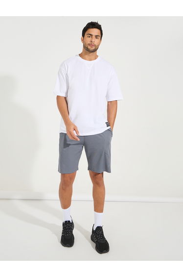 Cotton Rich Oversized Athleisure T-Shirt