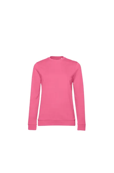 B&C Womens/Ladies Set-in Sweatshirt - Pink
