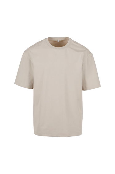 Build Your Brand Mens Sorona Loose Fit T-Shirt - Cloud