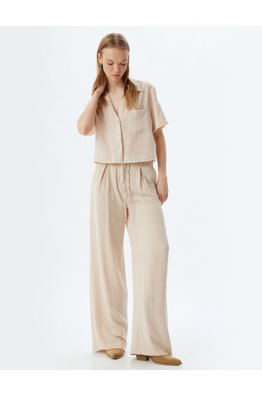 Wide Leg Trousers