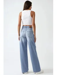 بنطلون دينيم جينز باغي  - 1