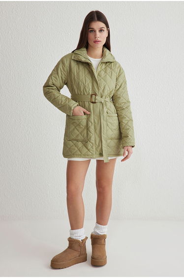 Winter Jacket - Green - Puffer