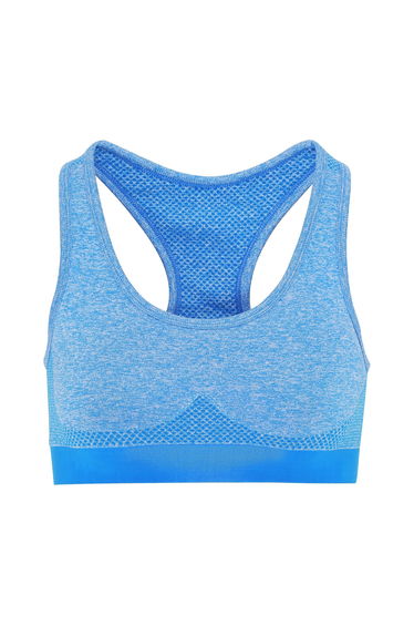 TriDri Womens/Ladies Seamless 3D Fit Multi Sport Sculpt Bra - Sapphire Blue