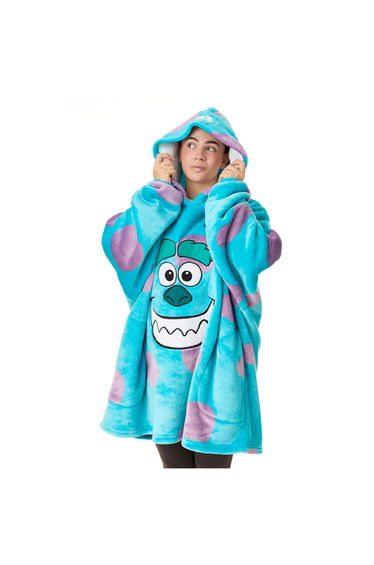 Monsters Inc Sully Hoodie Blanket - Blue