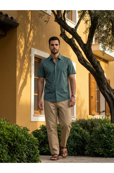 Men Relaxed Fit Casual Shirt