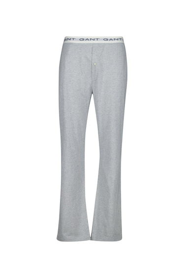 Jersey Pajama Pants Light Grey Melange