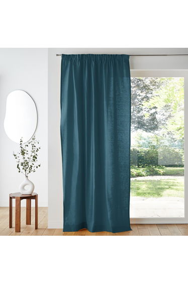 Scenario Single Cotton Curtain with Gathered Header