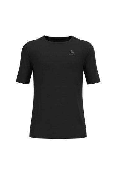 Odlo Mens Merino Wool Crew Neck Regular T-Shirt - Black
