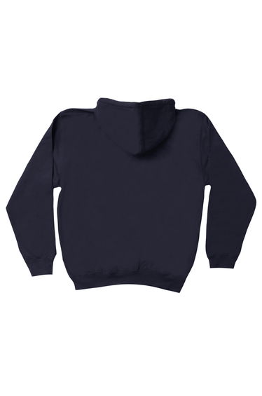 Awdis Kids Varsity Hooded Sweatshirt / Hoodie / Schoolwear - New French Navy/Heather Grey product thumbnail 2