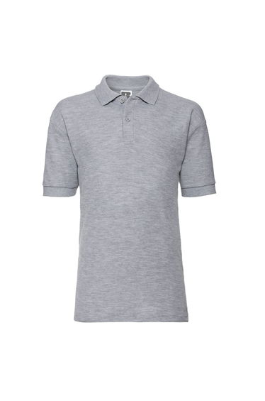 Russell Childrens/Kids Pique Polo Shirt - Light Oxford