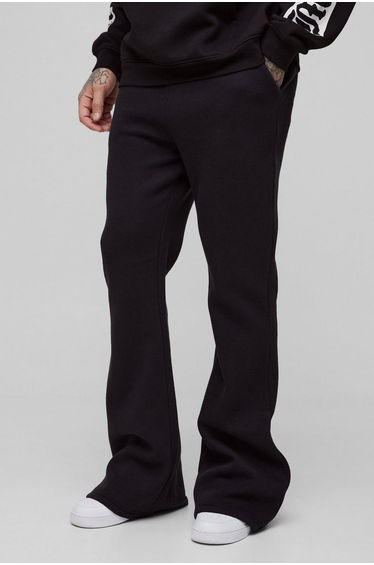 Tall Slim Extreme Flared Jogger - black
