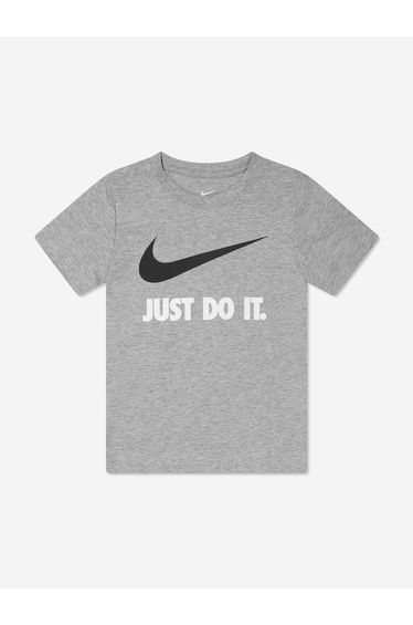 Boys Swoosh JDI T-Shirt in Grey
