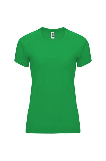 Roly Womens/Ladies Bahrain Short-Sleeved Sports T-Shirt - Fern Green
