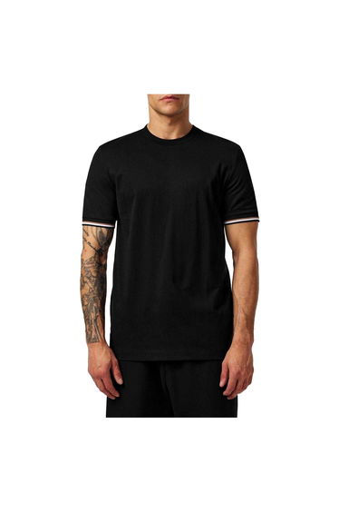 Boss Mens Hbb Thompson 04 Premium Cotton Regular T-Shirt - Black