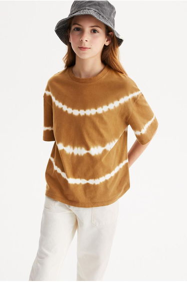 Tie-Dye Round Neck T-Shirt