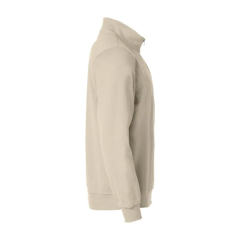 Clique Unisex Adult Basic Half Zip Sweatshirt - Light Khaki - 3