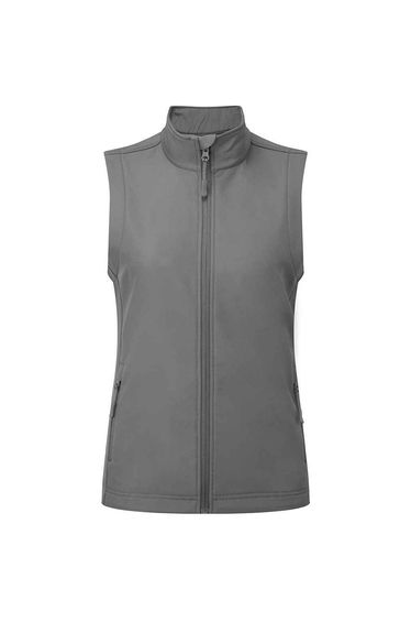 Premier Womens/Ladies Windchecker Gilet - Dark Grey