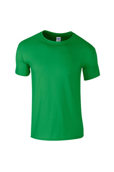 Gildan Mens Short Sleeve Soft-Style T-Shirt - Irish Green